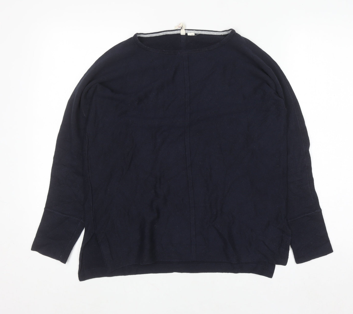 Womens UK Size 10 White Stuff Blue Pullover Jumper