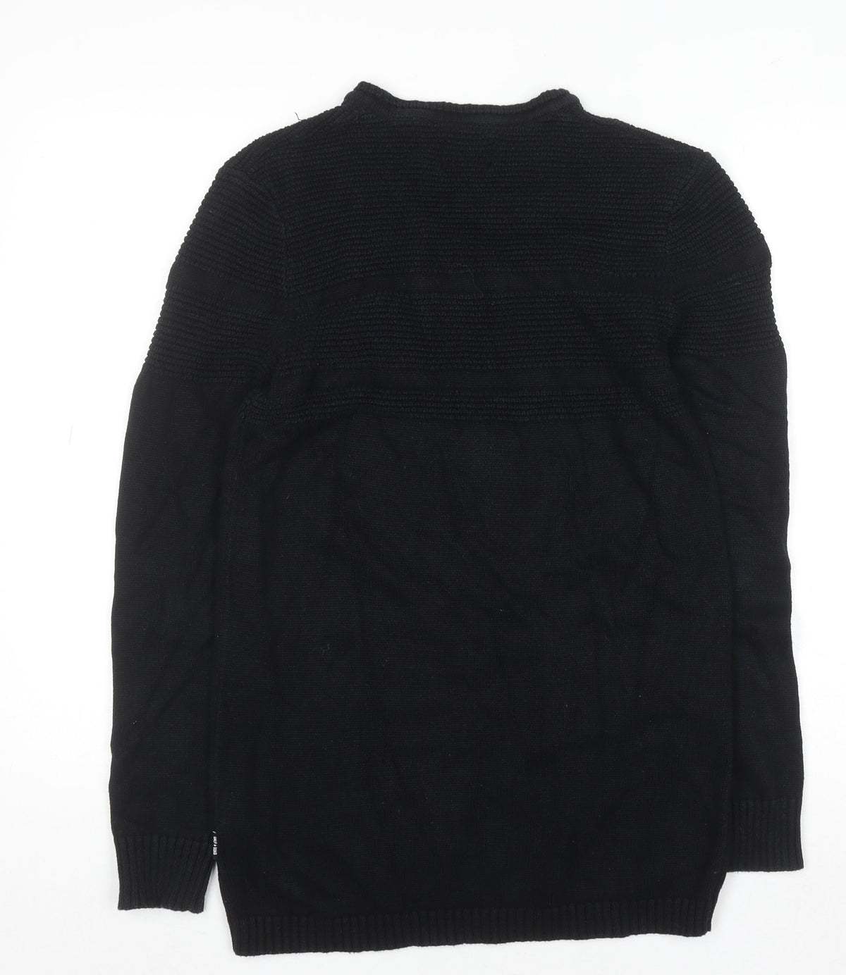 Unisex Adults UK Size S ONLY & SONS Black Pullover Jumper