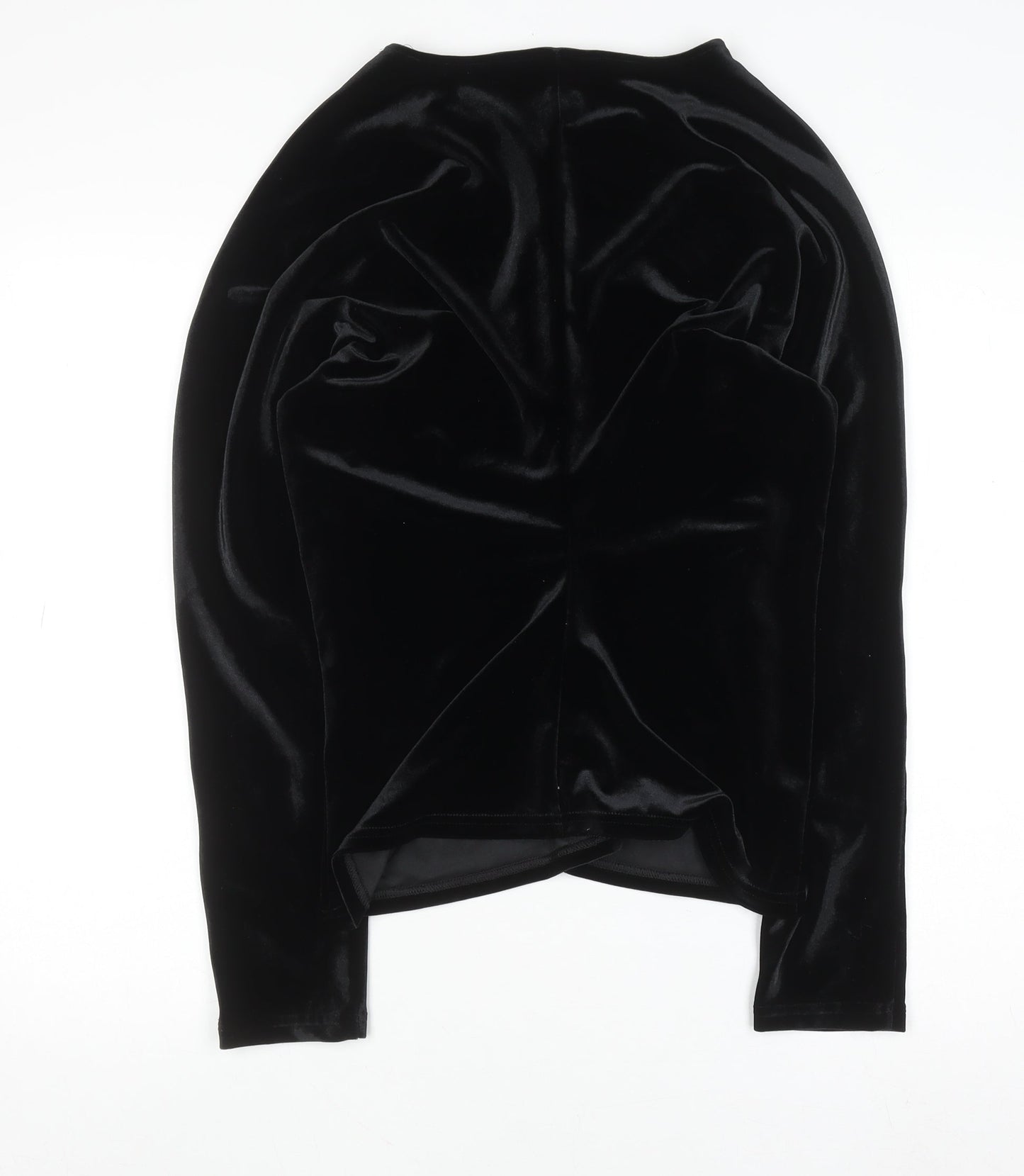 Womens UK Size 12 Marks and Spencer Black Basic Blouse