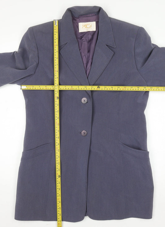 Womens UK Size 14 Country Casuals Regular Blue Blazer