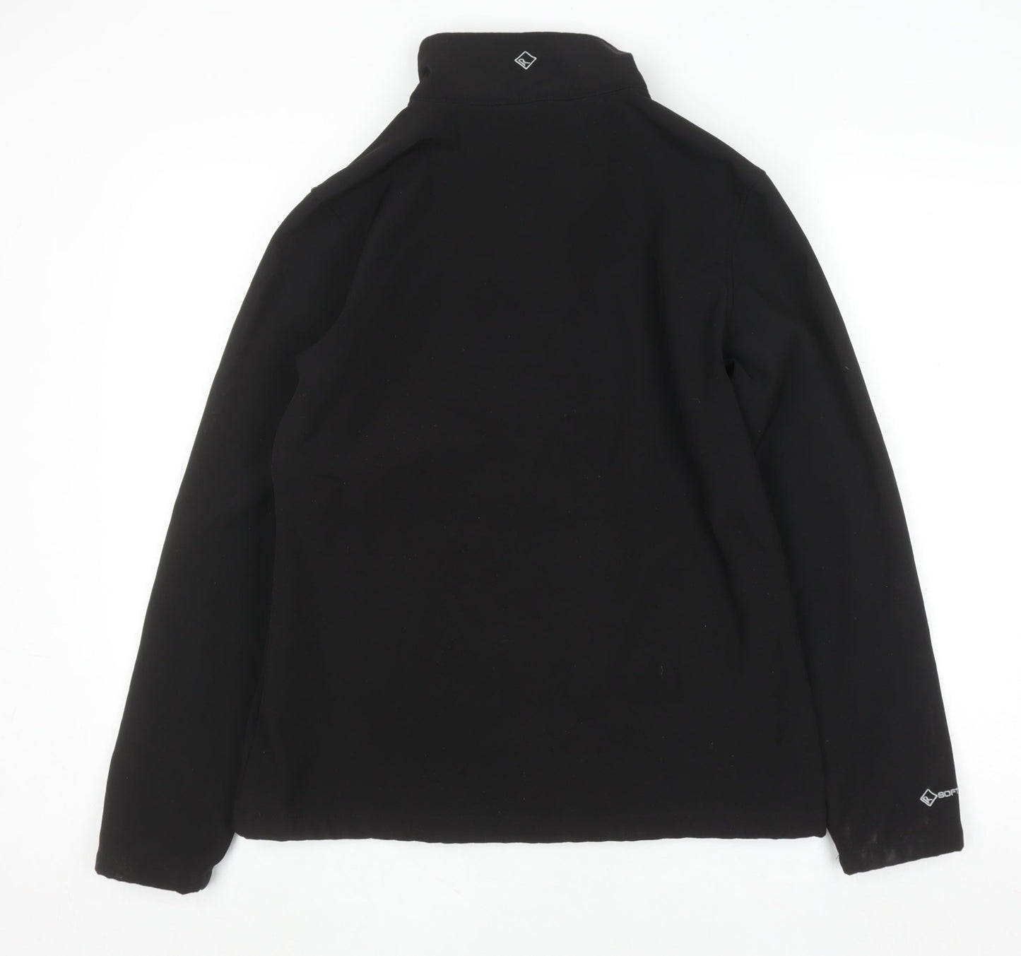 Womens UK Size 10 Regatta Black Full Zip Sweatshirt