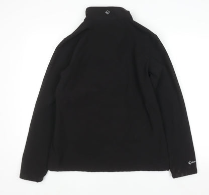 Womens UK Size 10 Regatta Black Full Zip Sweatshirt