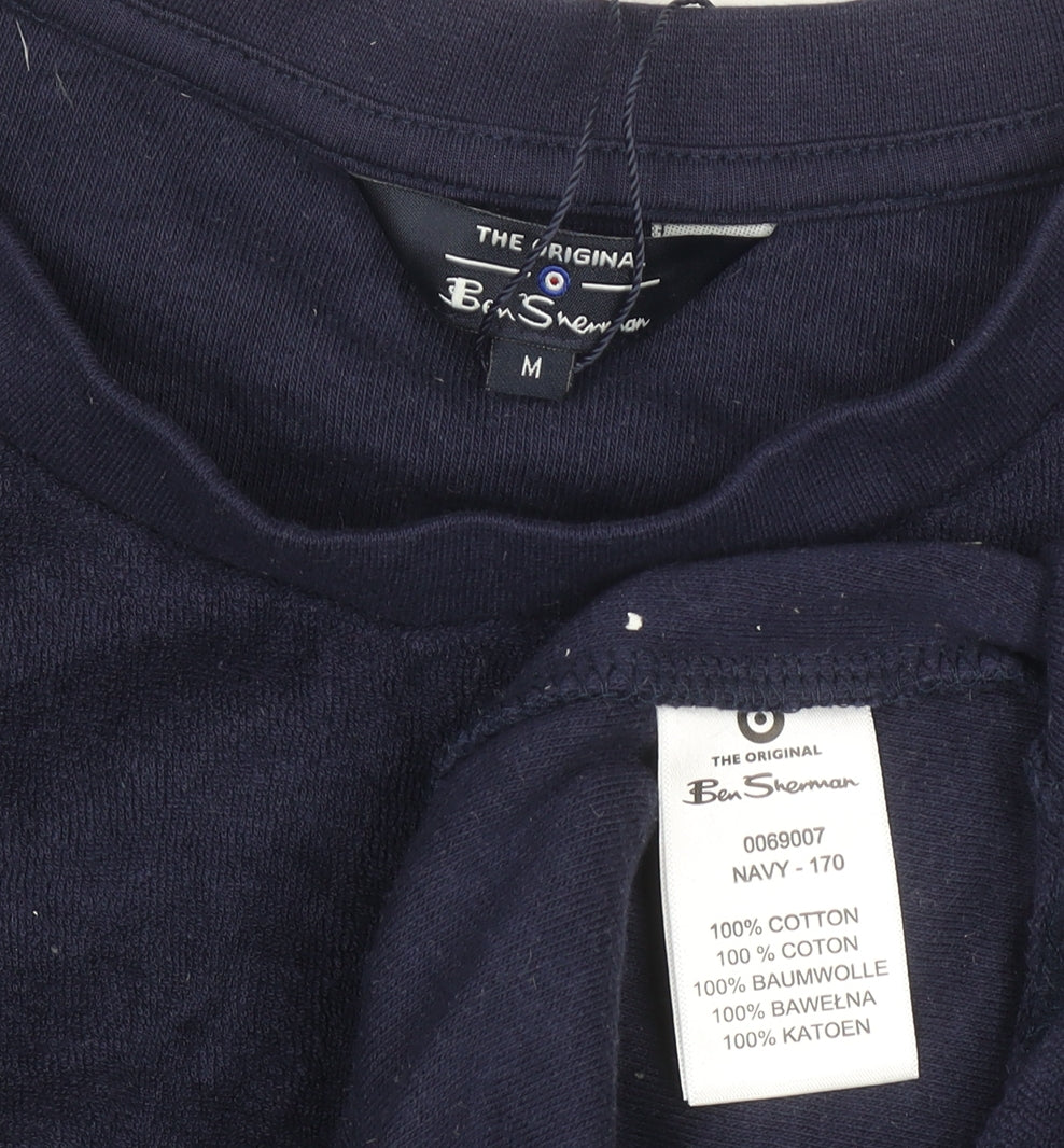 Mens UK Size M Ben Sherman Blue  T-Shirt