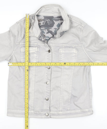 Womens UK Size XL Onado Grey Basic Jacket