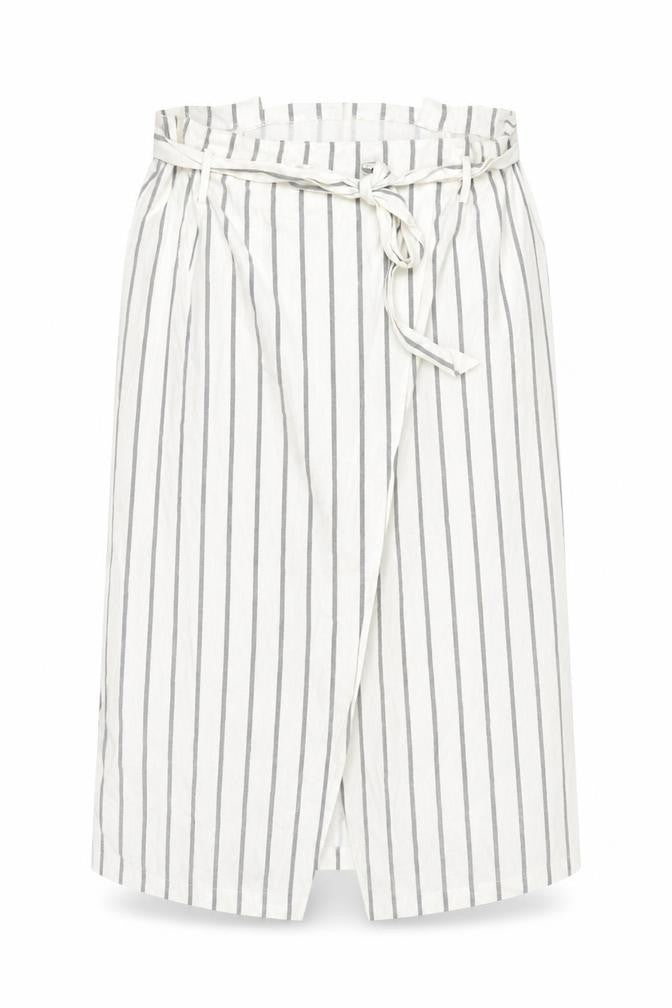 Womens UK Size 18 ASOS Wrap Linen Skirt