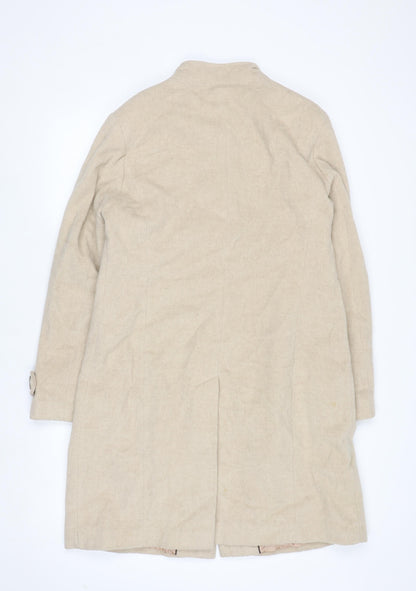 Womens UK Size 14 NEXT Beige Overcoat