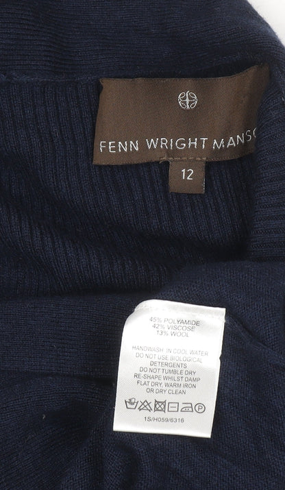 Womens UK Size 12 Fenn Wright Manson Bodycon Dress
