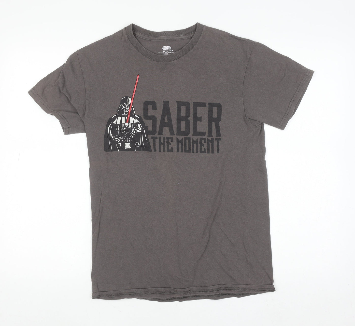 Mens UK Size S Disney Grey  T-Shirt