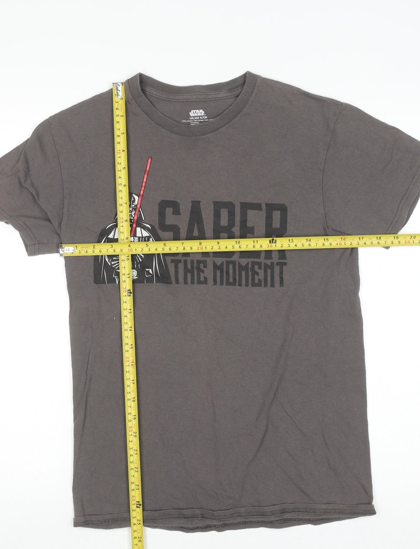 Mens UK Size S Disney Grey  T-Shirt