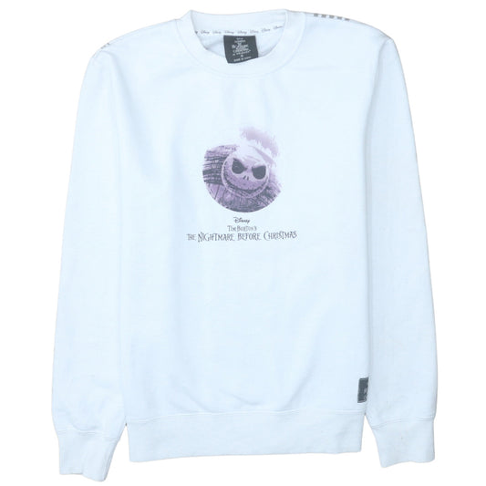 Womens UK Size M Primark White Pullover Sweatshirt