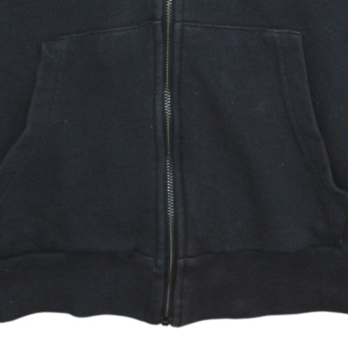 Womens UK Size 8 adidas Black Full Zip Hoodie