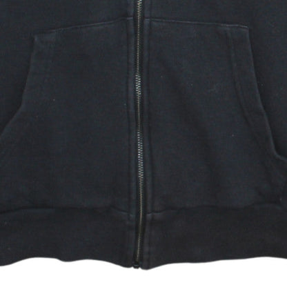 Womens UK Size 8 adidas Black Full Zip Hoodie
