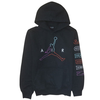 Mens UK Size M Jordan Black Pullover Hoodie