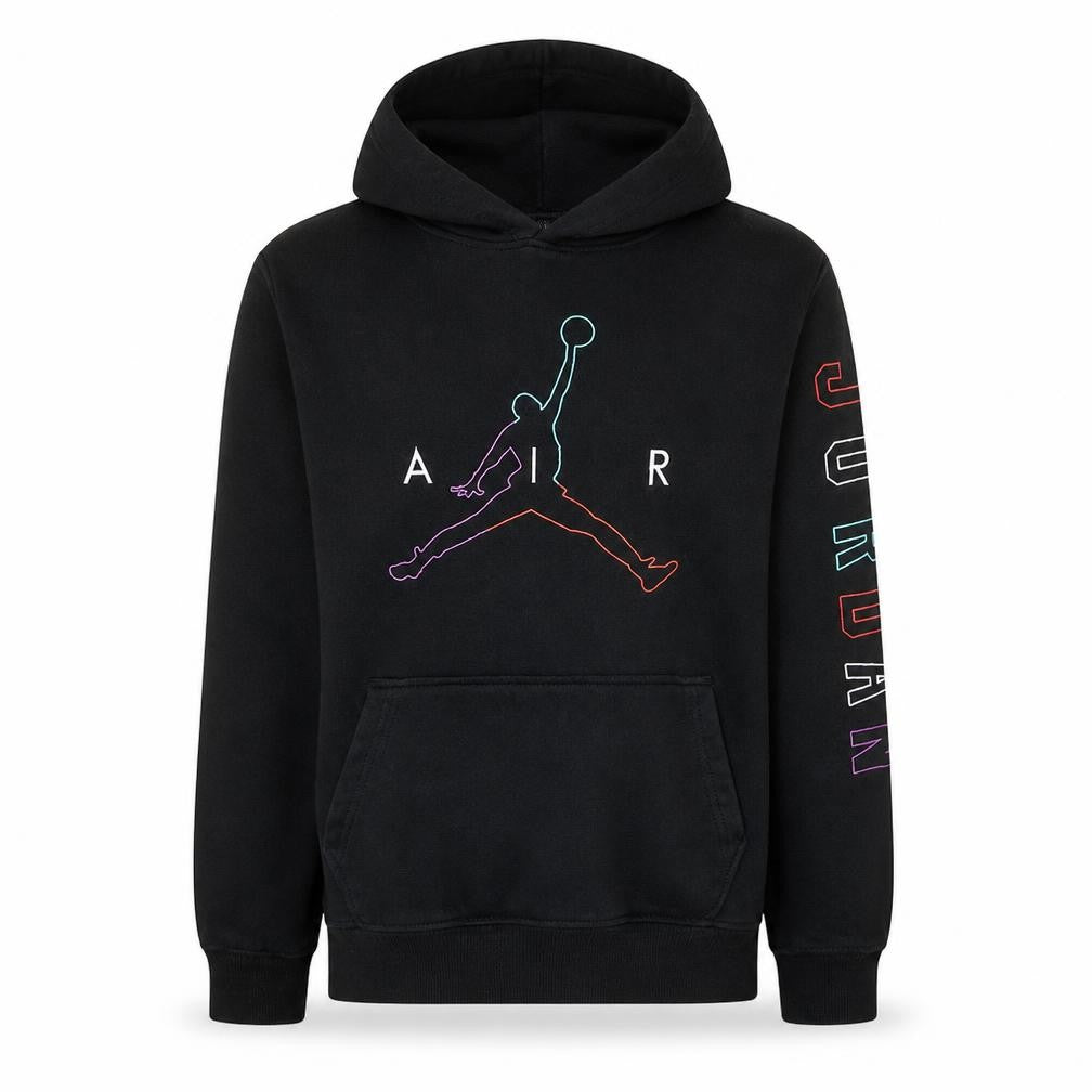 Mens UK Size M Jordan Black Pullover Hoodie