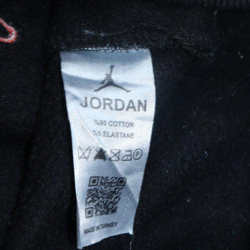 Mens UK Size M Jordan Black Pullover Hoodie