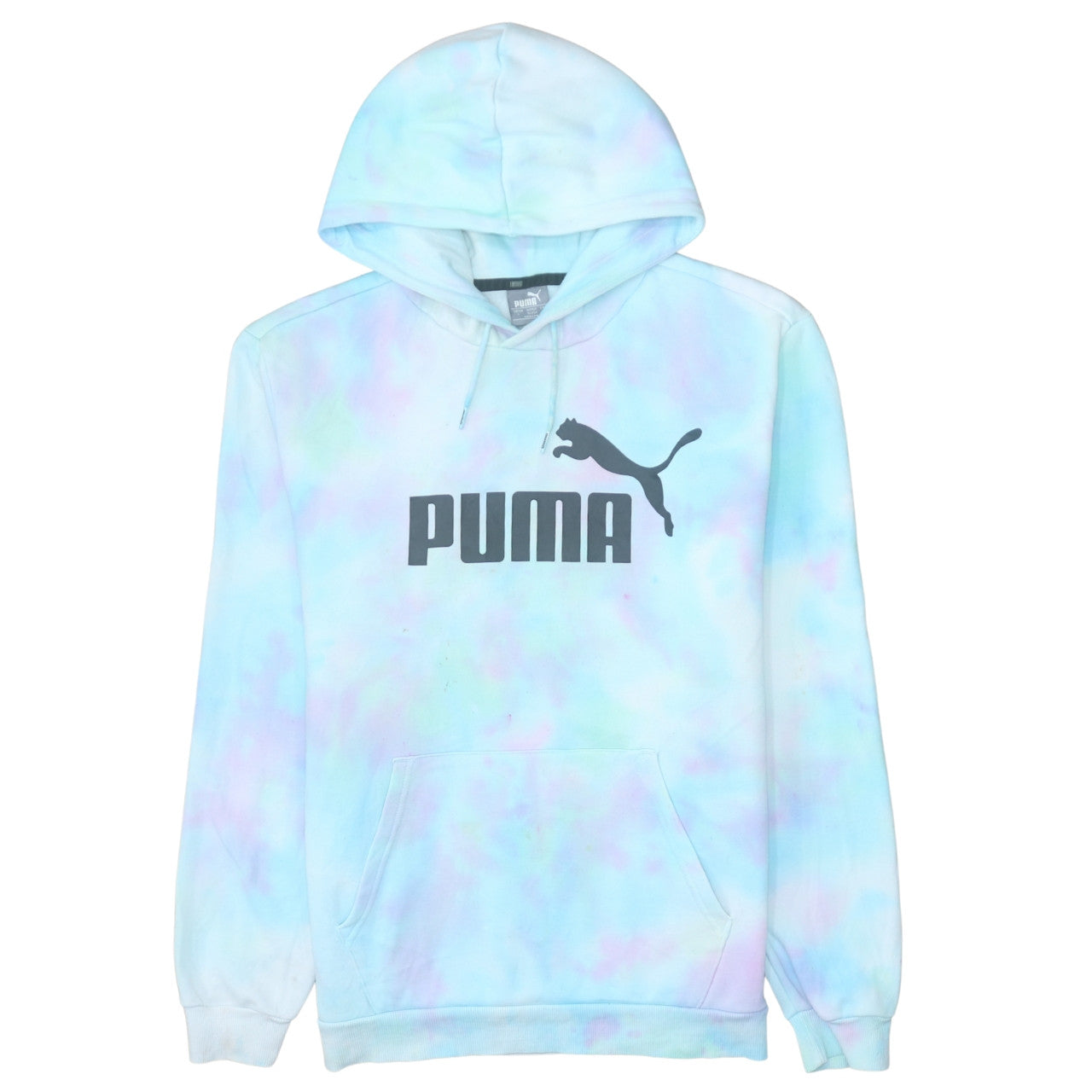 Mens UK Size L PUMA Multicoloured Pullover Hoodie