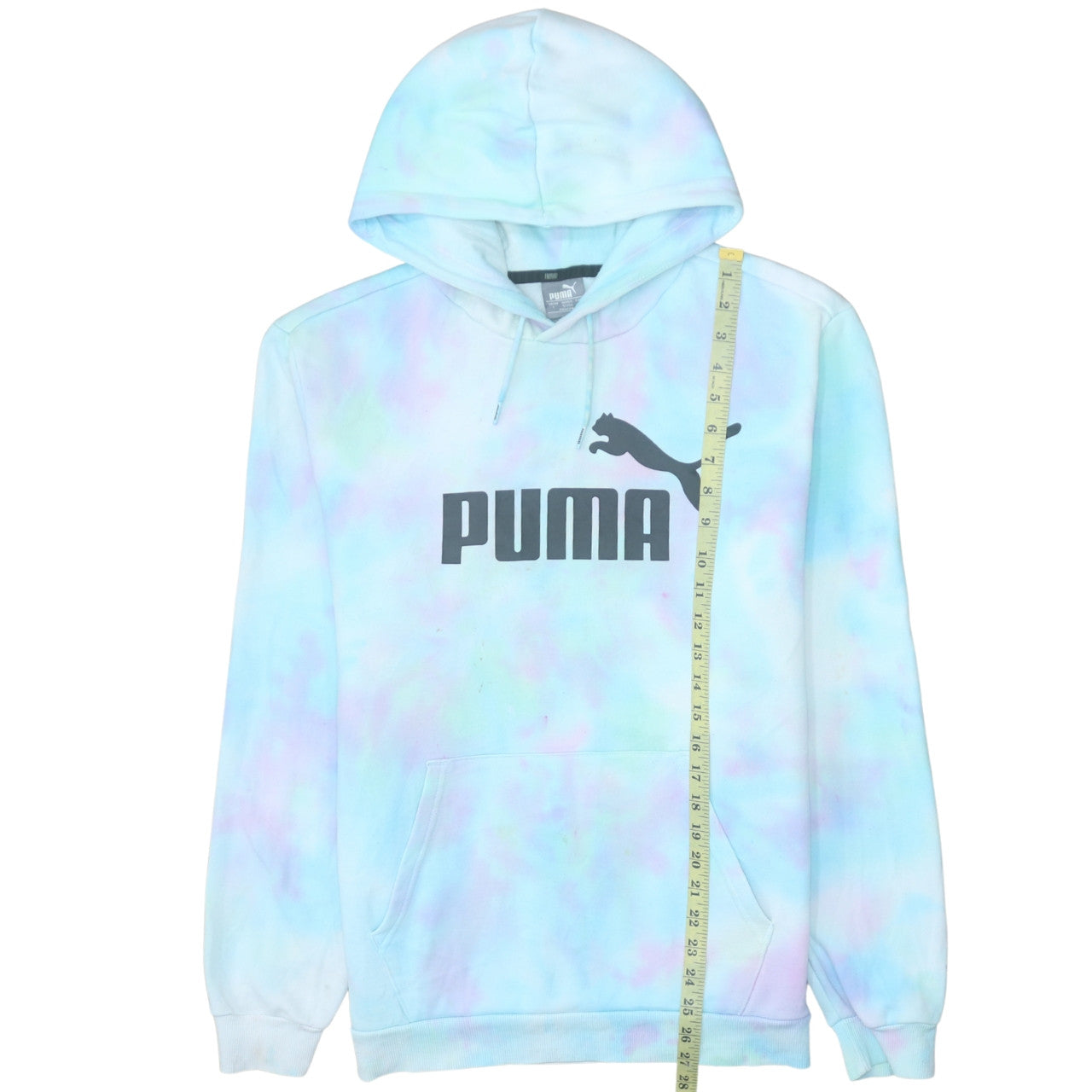Mens UK Size L PUMA Multicoloured Pullover Hoodie