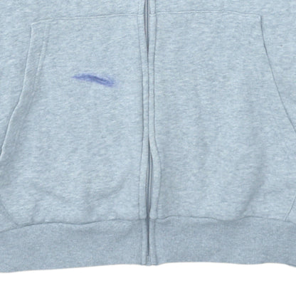 Mens UK Size M adidas Grey Full Zip Hoodie