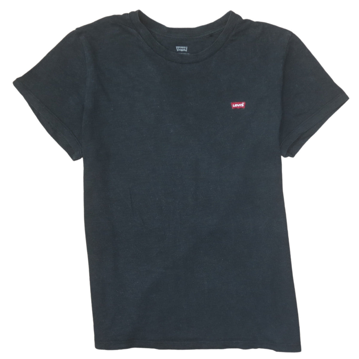 Womens UK Size S Levi's Black Basic T-Shirt