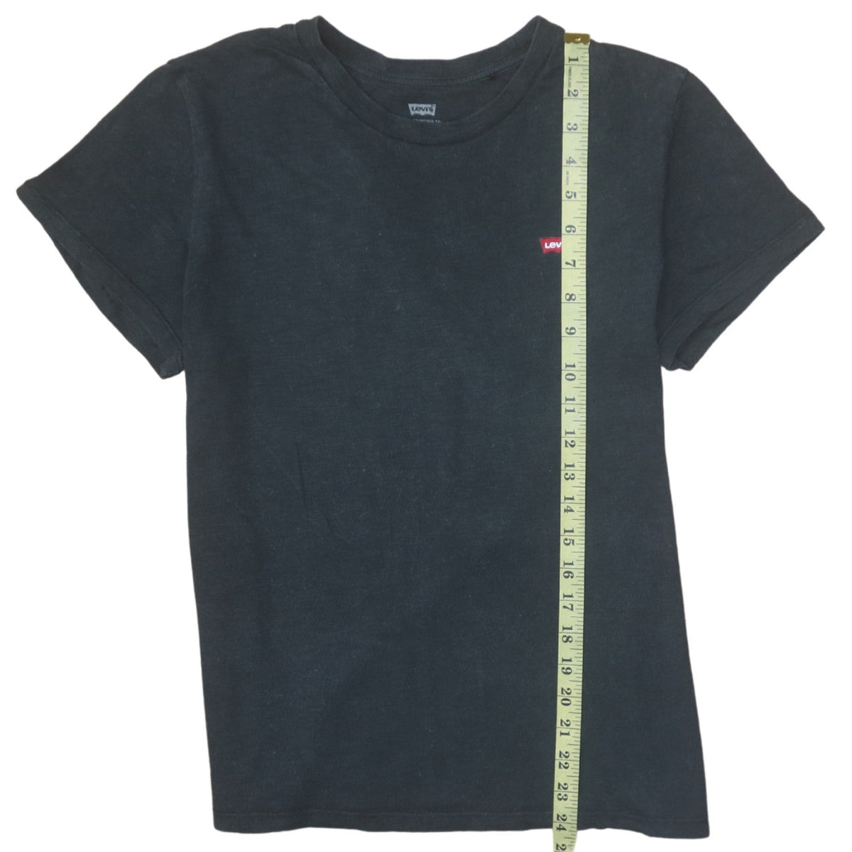 Womens UK Size S Levi's Black Basic T-Shirt