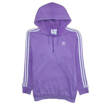 Womens UK Size M adidas Purple Pullover Hoodie