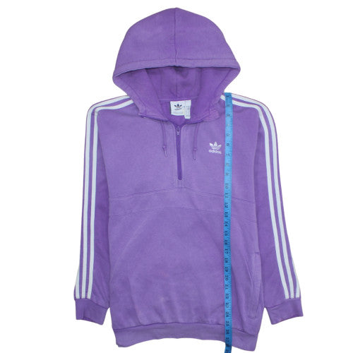 Womens UK Size M adidas Purple Pullover Hoodie