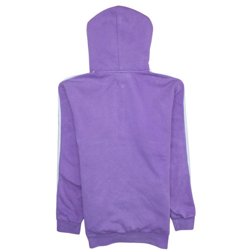 Womens UK Size M adidas Purple Pullover Hoodie