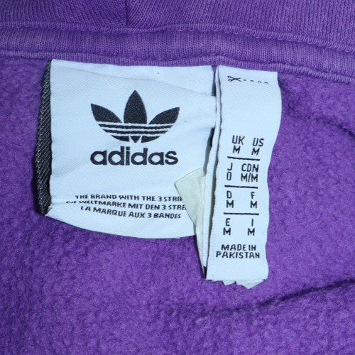Womens UK Size M adidas Purple Pullover Hoodie