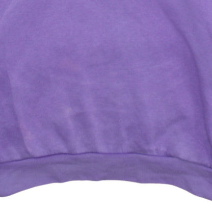 Womens UK Size M adidas Purple Pullover Hoodie