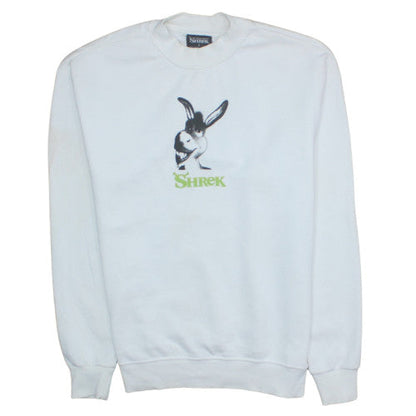 Womens UK Size S Primark White Pullover Sweatshirt