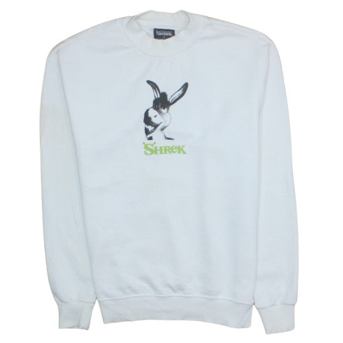 Womens UK Size S Primark White Pullover Sweatshirt