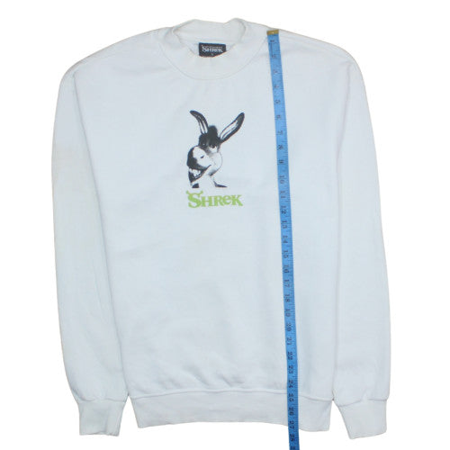 Womens UK Size S Primark White Pullover Sweatshirt