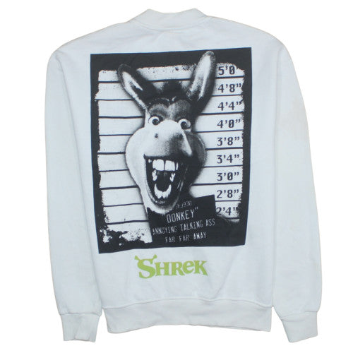 Womens UK Size S Primark White Pullover Sweatshirt