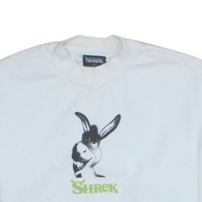 Womens UK Size S Primark White Pullover Sweatshirt
