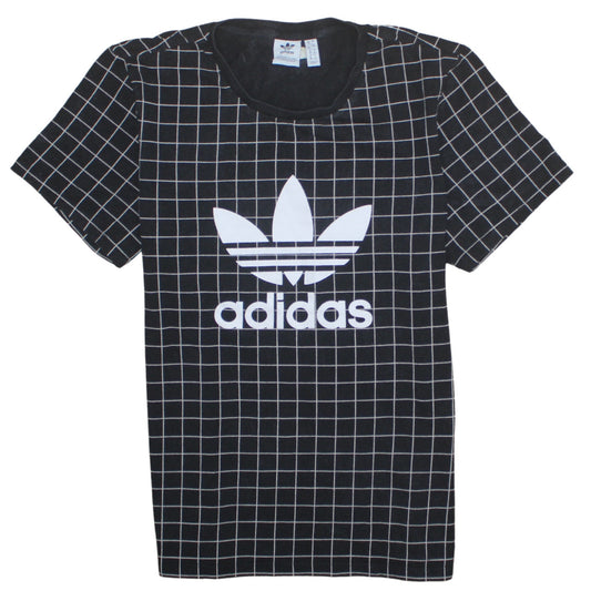 Womens UK Size M adidas Black Gym & Training Running & Jogging Casual T-Shirt