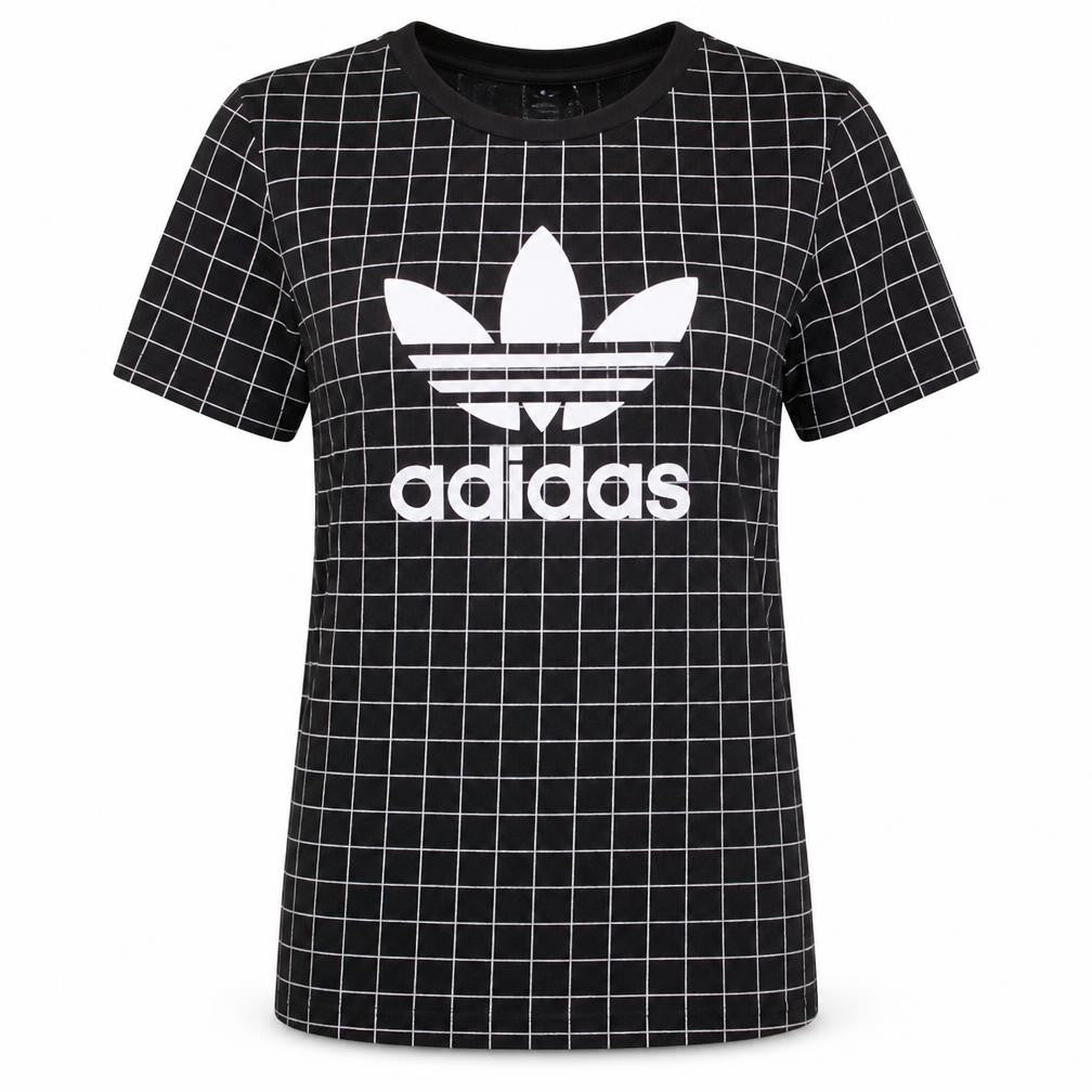 Womens UK Size M adidas Black Gym & Training Running & Jogging Casual T-Shirt