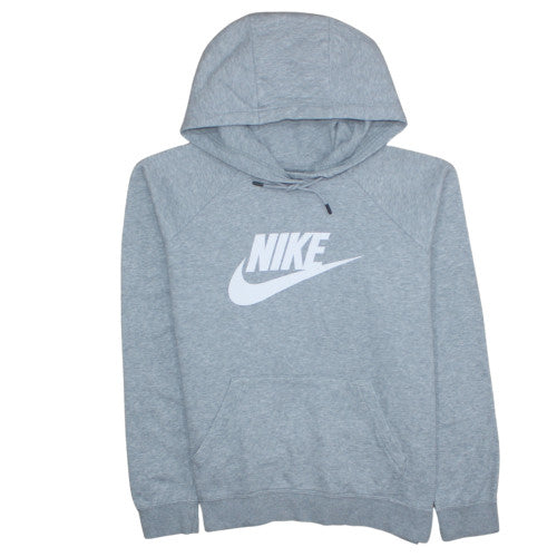 Mens UK Size L Nike Grey Pullover Hoodie