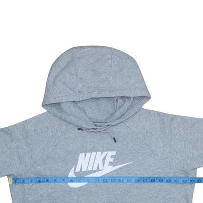 Mens UK Size L Nike Grey Pullover Hoodie