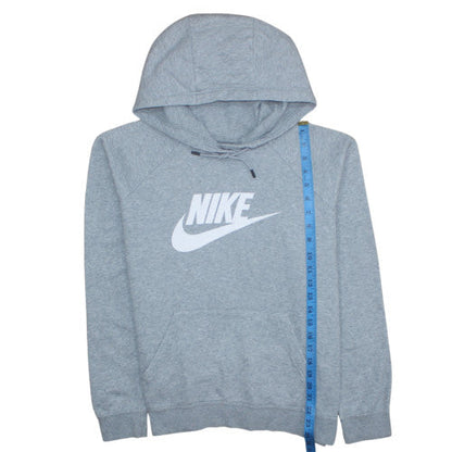 Mens UK Size L Nike Grey Pullover Hoodie