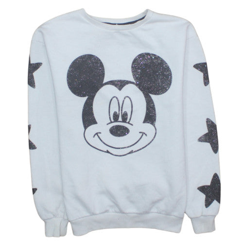 Teens UK Size 158 Disney White Pullover Sweatshirt