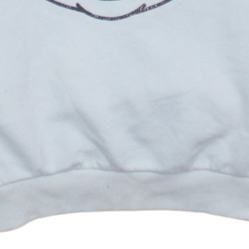 Teens UK Size 158 Disney White Pullover Sweatshirt