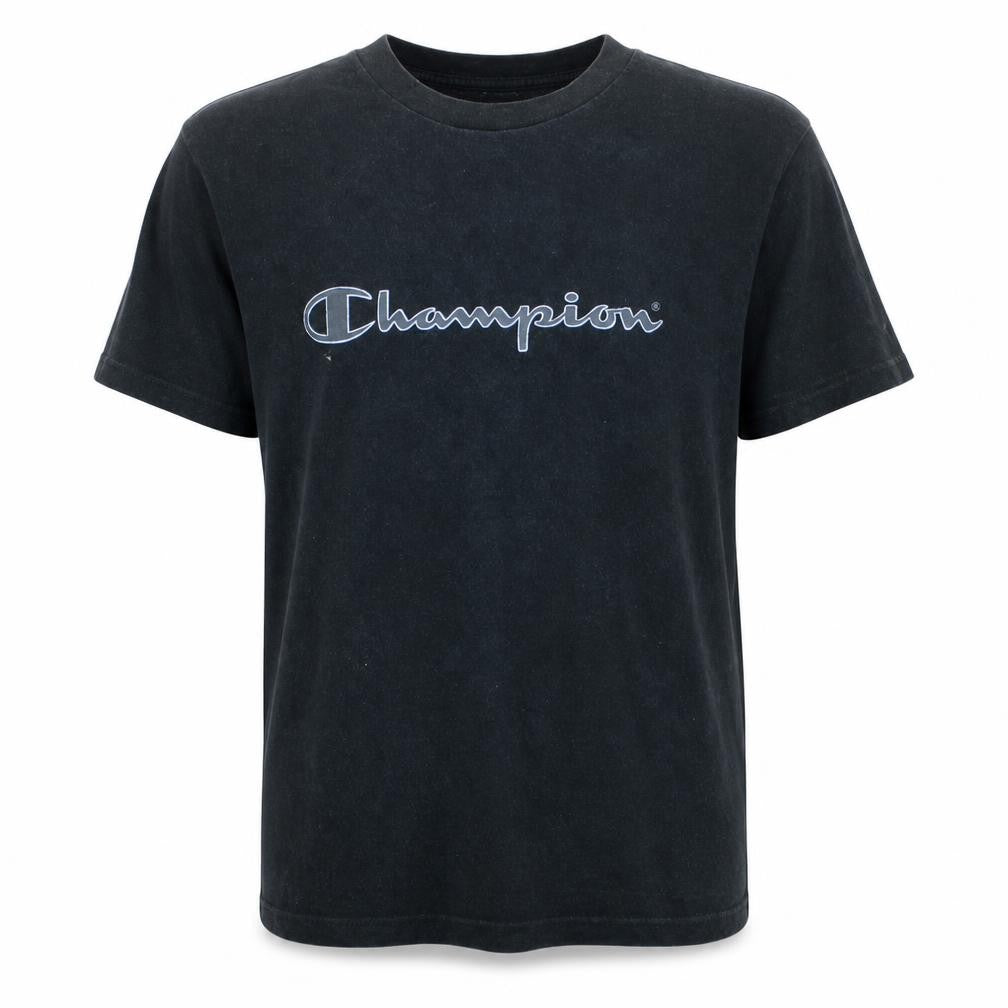 Mens UK Size L Champion Black Gym & Training Running & Jogging Casual T-Shirt