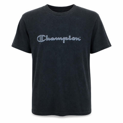Mens UK Size L Champion Black Gym & Training Running & Jogging Casual T-Shirt