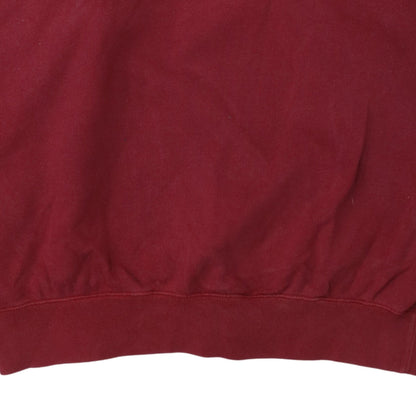 Mens UK Size XL Levi's Red Pullover Sweatshirt