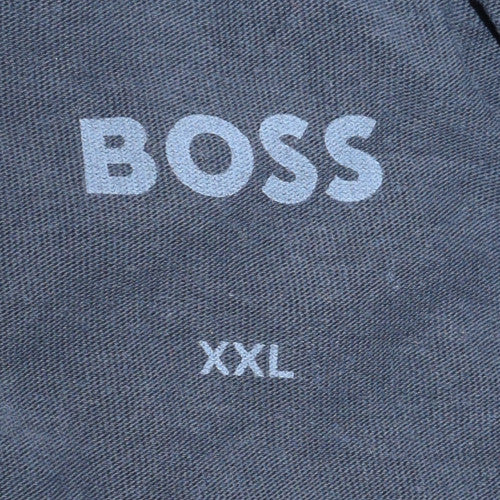 Mens UK Size 2XL Boss Grey  T-Shirt