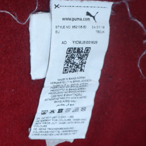 Boys UK Size 13-14 Years PUMA Red Pullover Hoodie