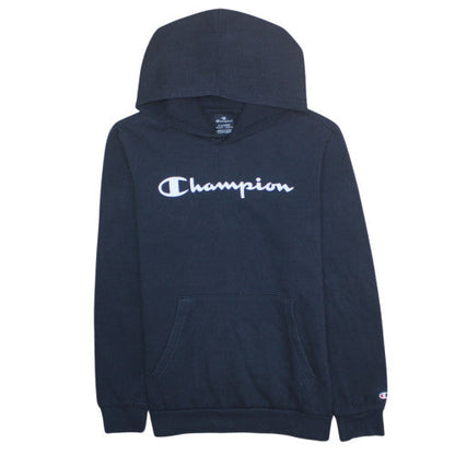 Teens UK Size XL Champion Black Pullover Hoodie