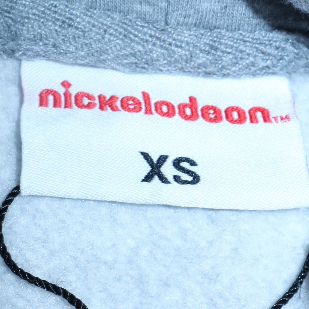 Womens UK Size XS Nickelodeon Grey Pullover Hoodie
