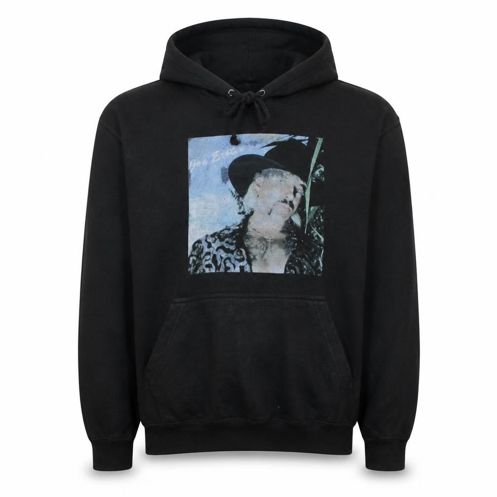 Mens UK Size L Awdis Black Pullover Hoodie