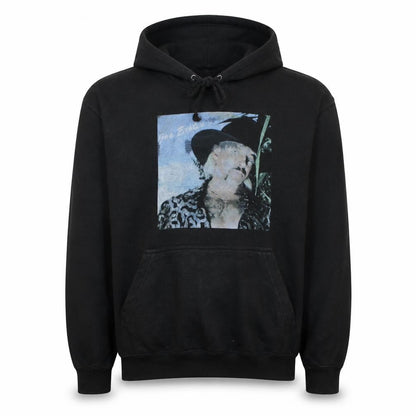 Mens UK Size L Awdis Black Pullover Hoodie
